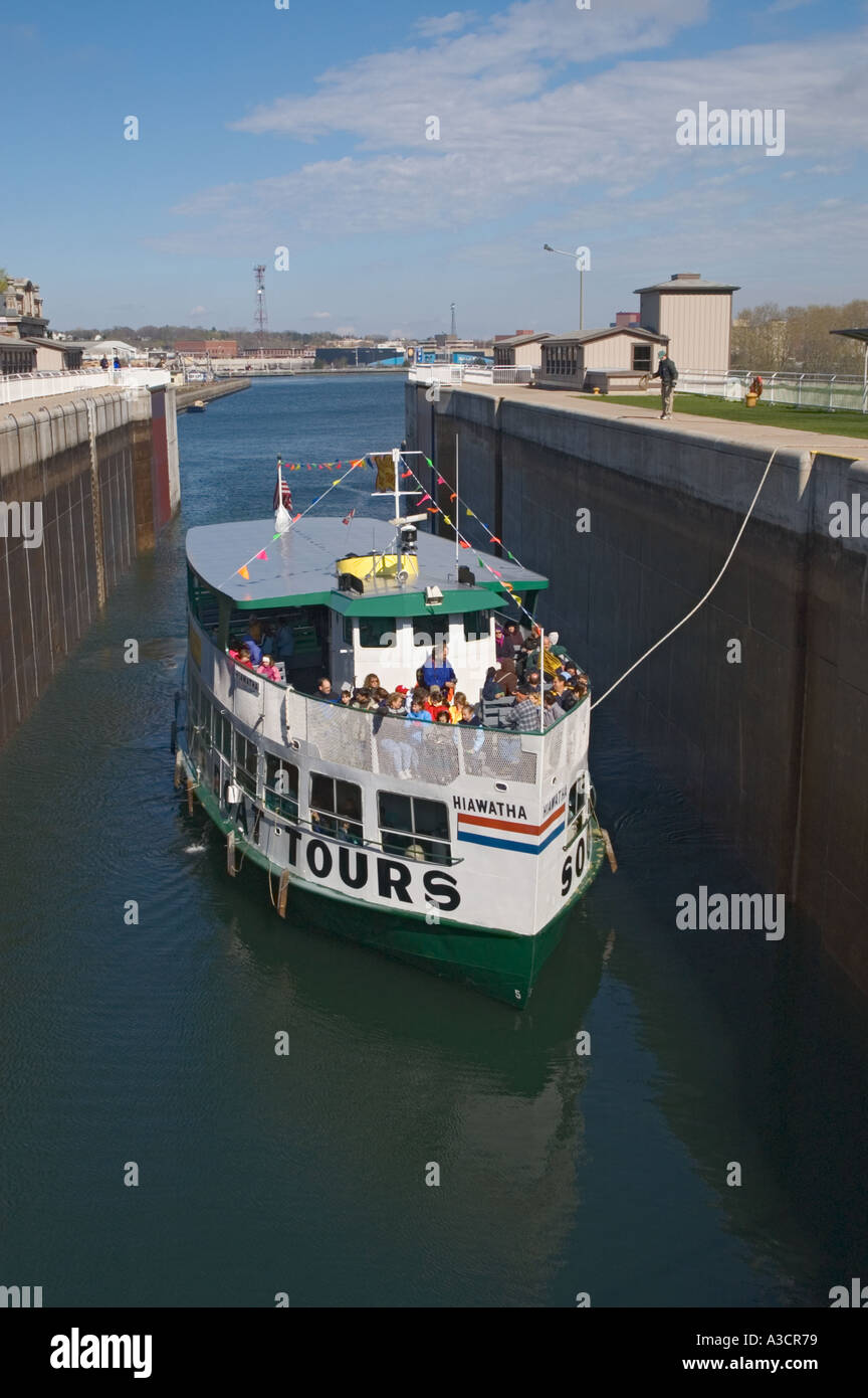 Canada Ontario Sault Saint Marie Canadian Lock National Historic Site