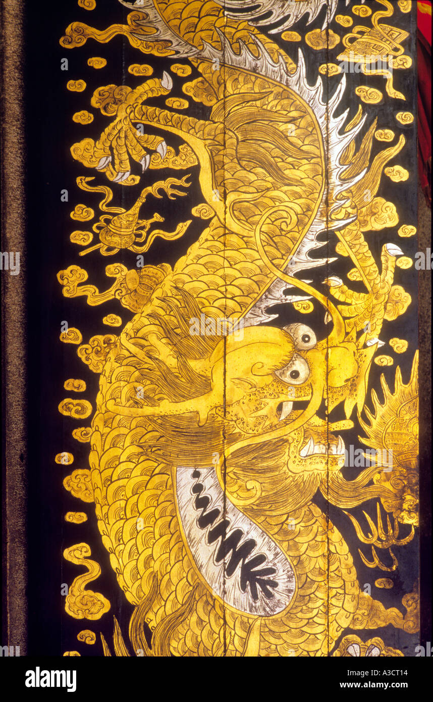 Thian Hock keng temple Singapore Stock Photo