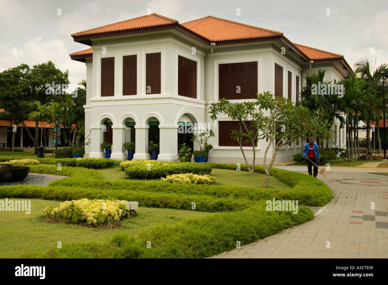 Istana Kampong Glam, Singapore Stock Photo