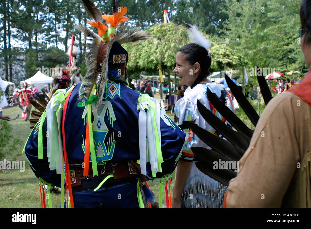 Native American Indian Pow Wow Stock Photo - Alamy
