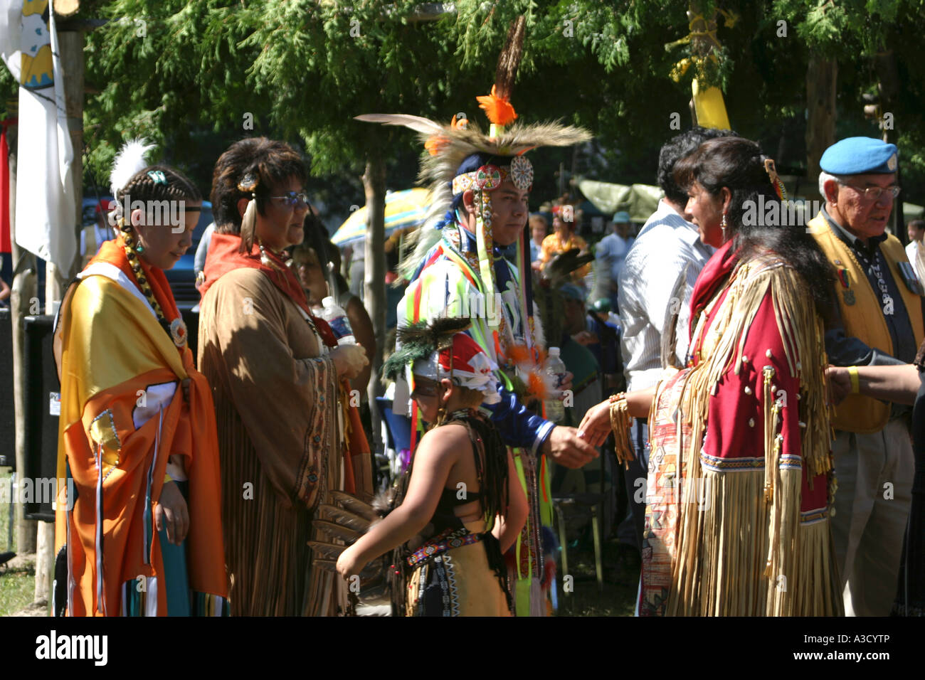 North American Indian Pow Wow Stock Photo - Alamy
