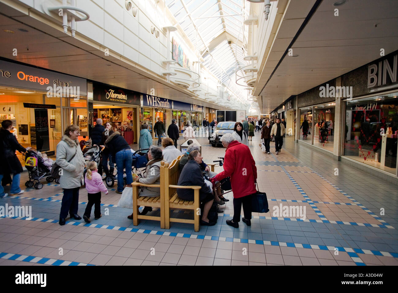 Freshney Place Shopping Centre In Grimsby Linconshire England Uk Stock Photo Alamy