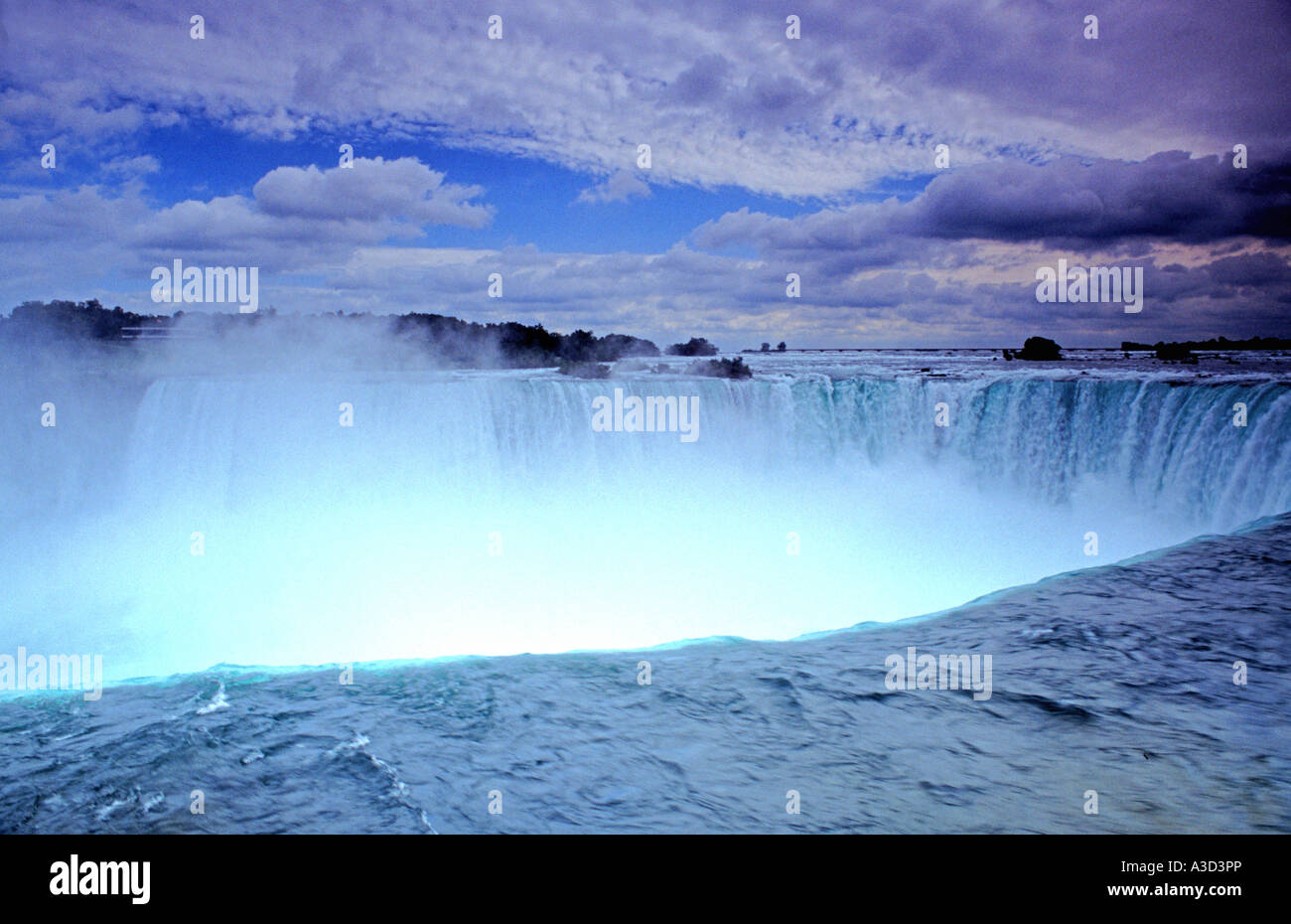 Niagara Falls USA Canada border Stock Photo - Alamy