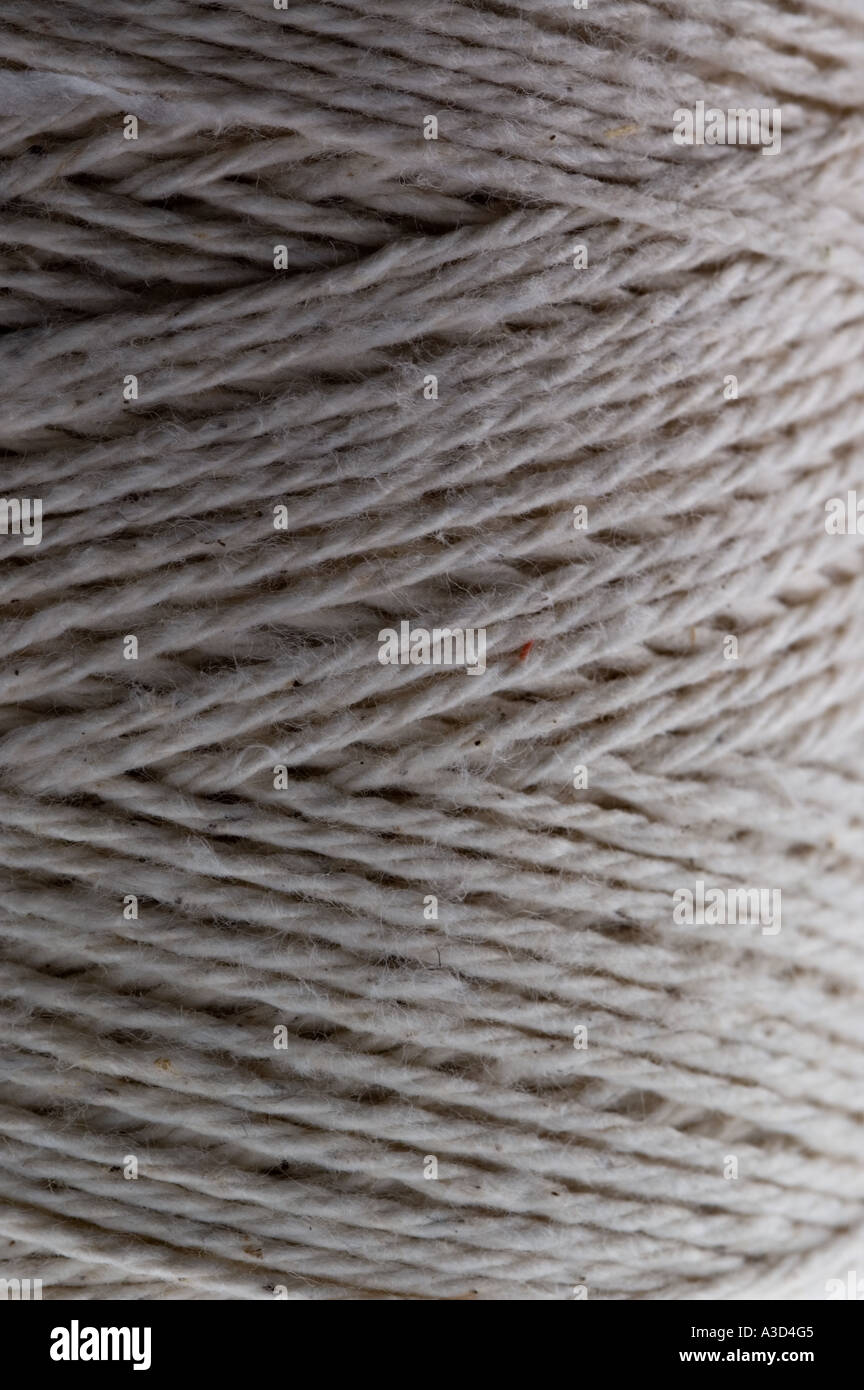 Spool of string Stock Photo