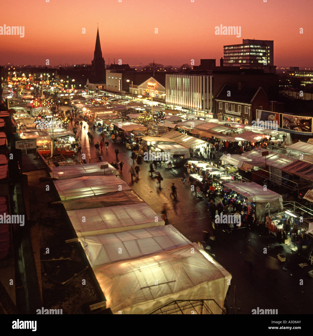 Aerial view of romford market hires stock photography and images Alamy