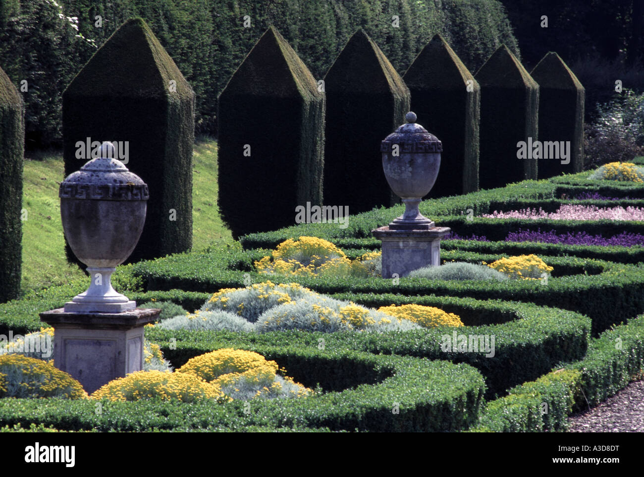 the garden Seaton Delaval Hall English Baroque country house considered