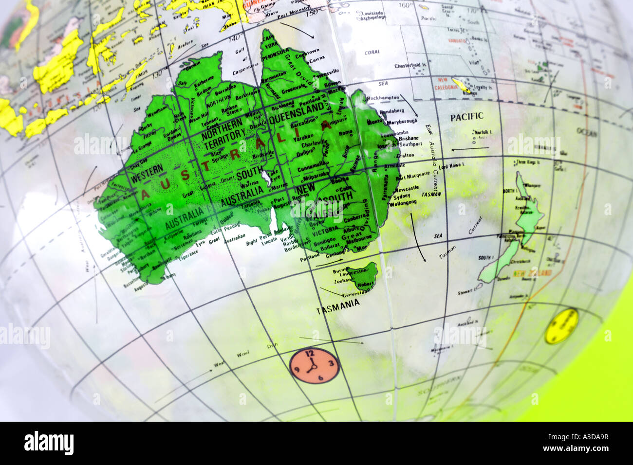 Globe australia studio hi-res stock photography and images - Alamy