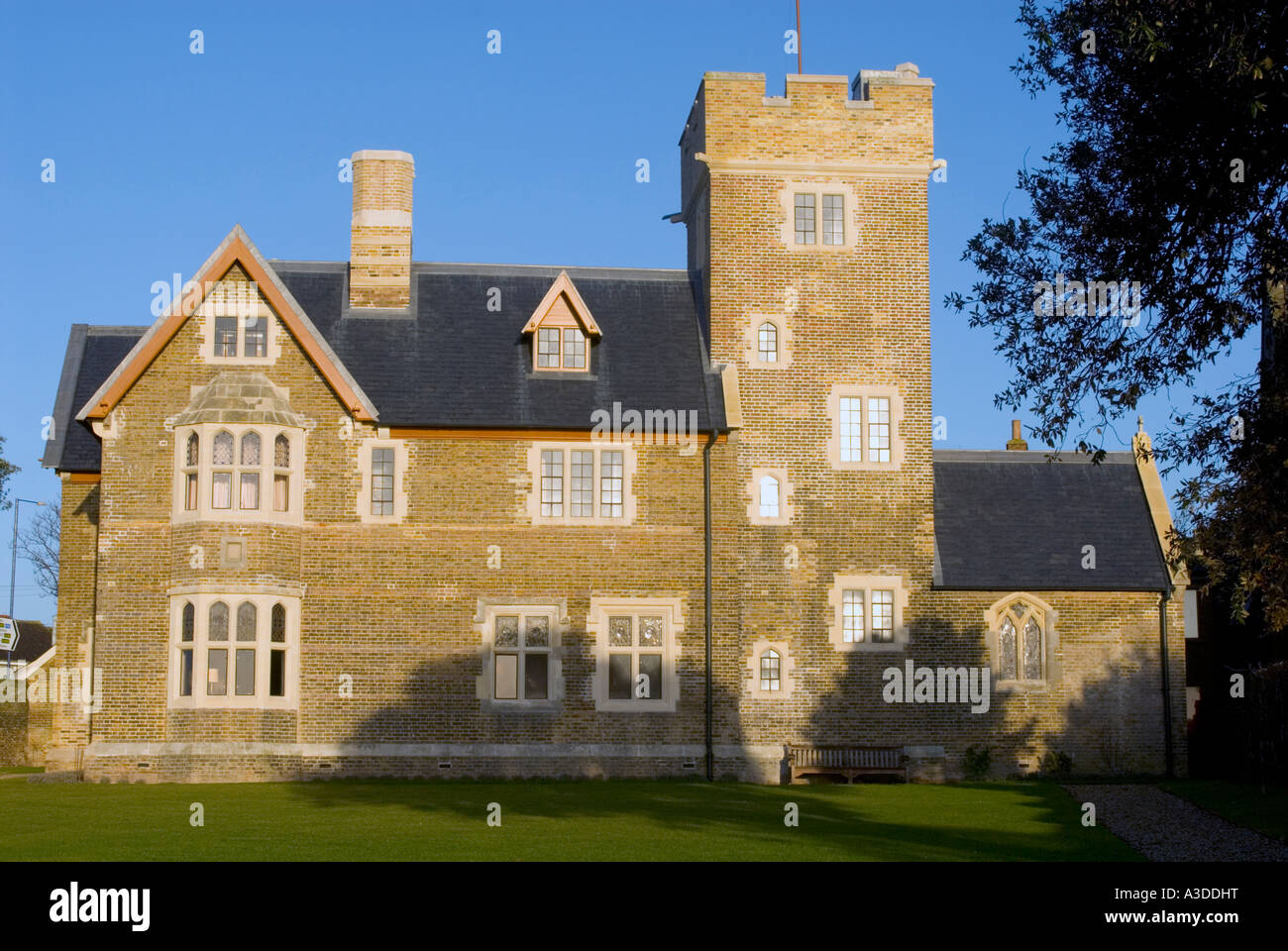 The Grange Ramsgate. Home of the famous Victorian architect Augustus Welby Pugin Stock Photo