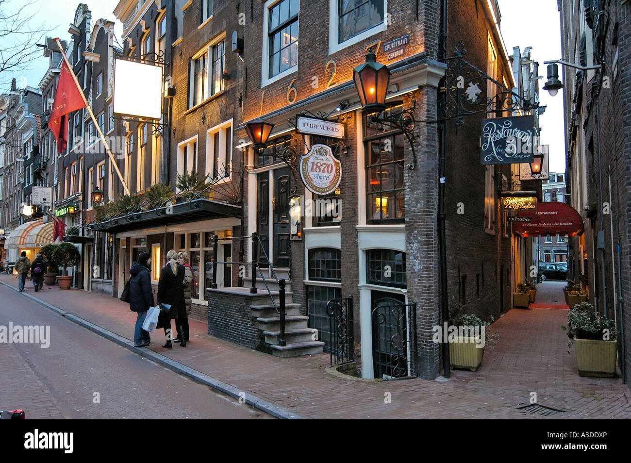 Amsterdam North Holland Netherlands Spuistraat Stock Photo Alamy
