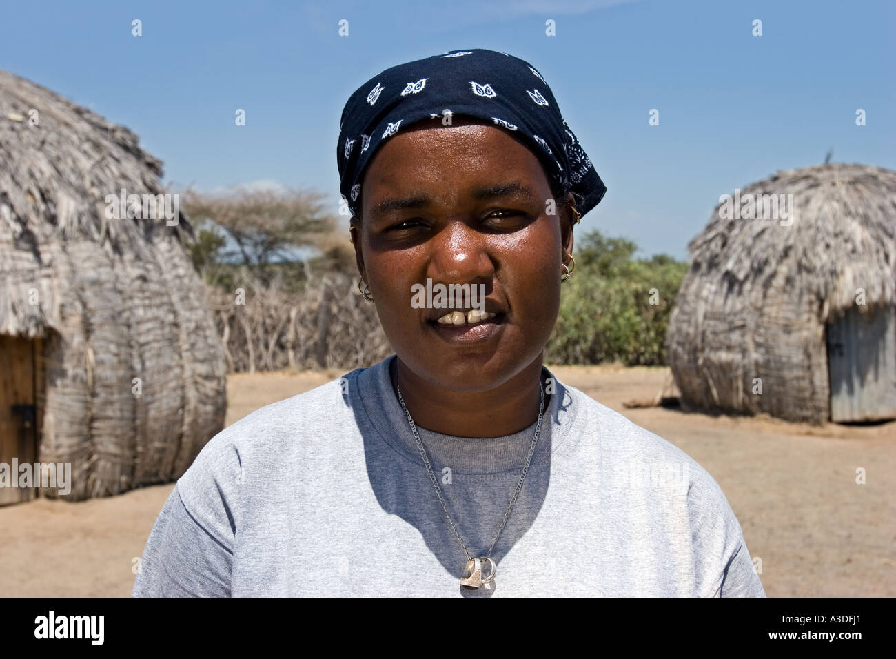 In the small village of Kakoi Naomi is the oxfam staff member who has