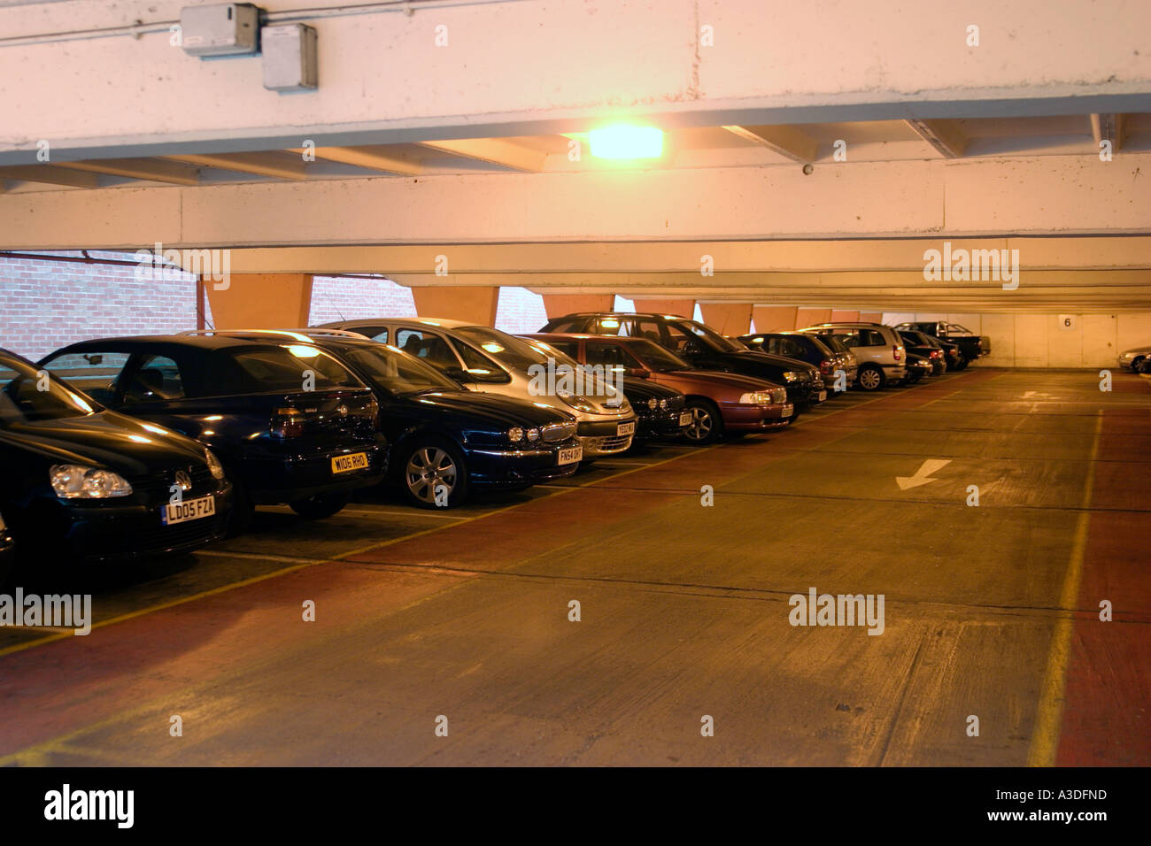 Fletcher Gate Car Park in Nottingham Stock Photo Alamy