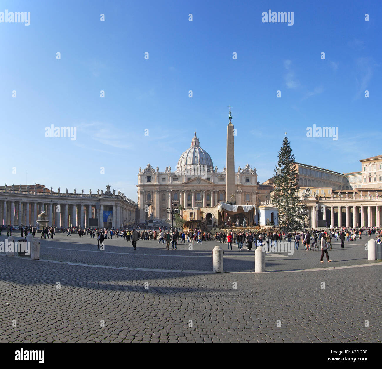 Peter Square Nativity st peters square hi-res stock photography and images - Alamy