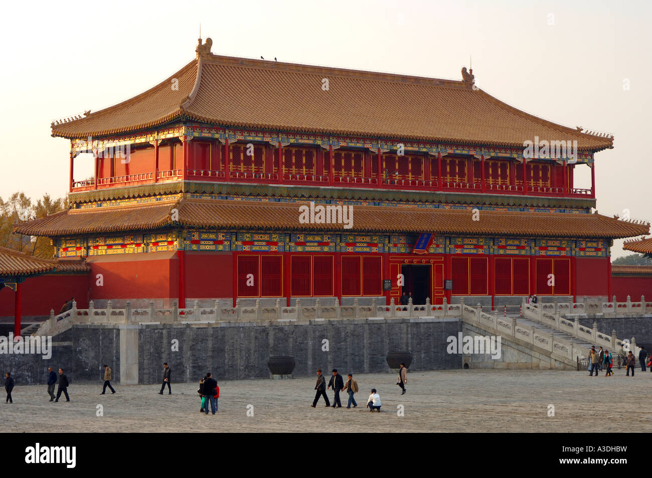 Palace building, Forbidden City, Beijing China Stock Photo