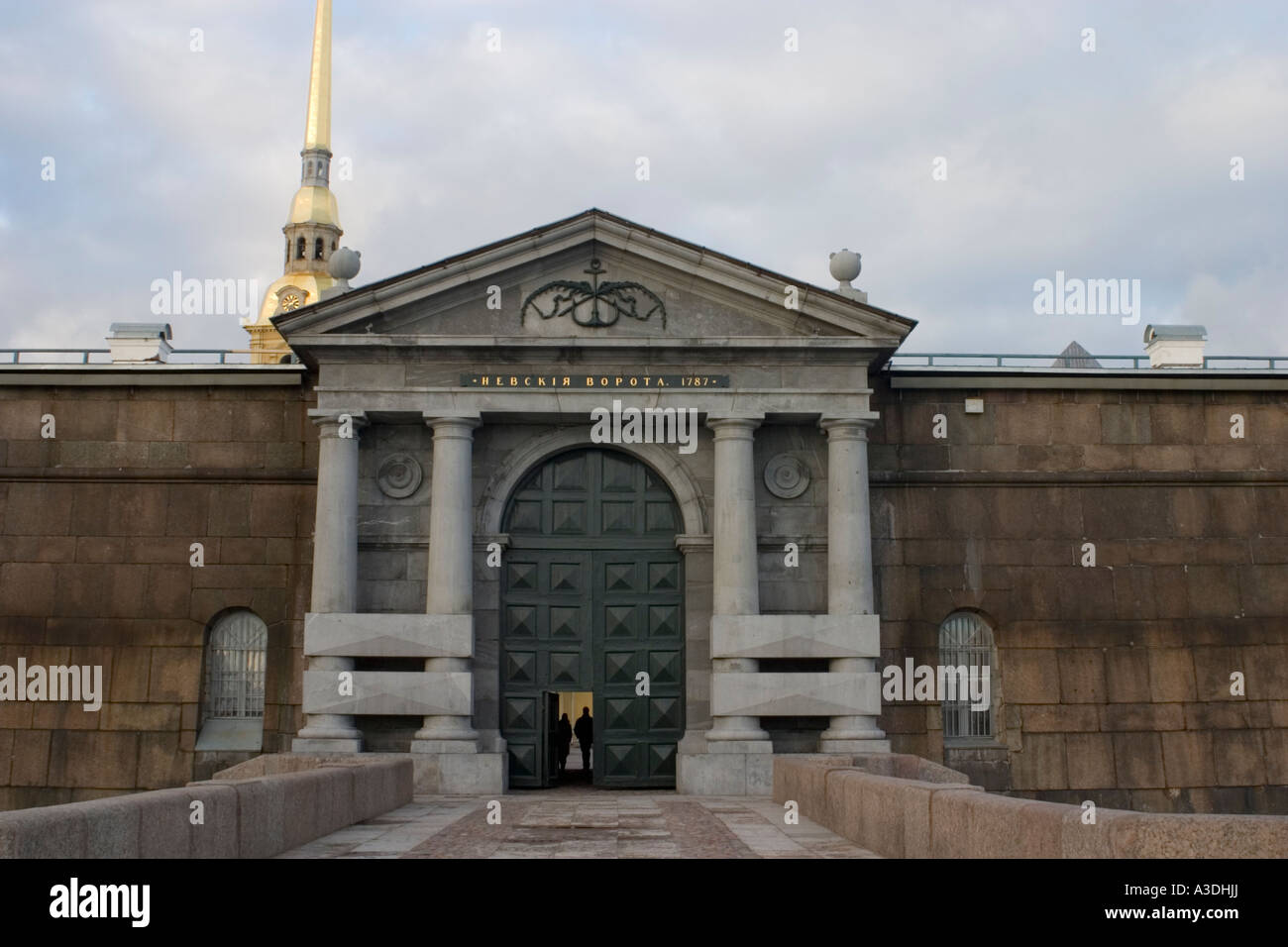 Peter and Paul Fortress. St. Petersburg. Russia. Stock Photo