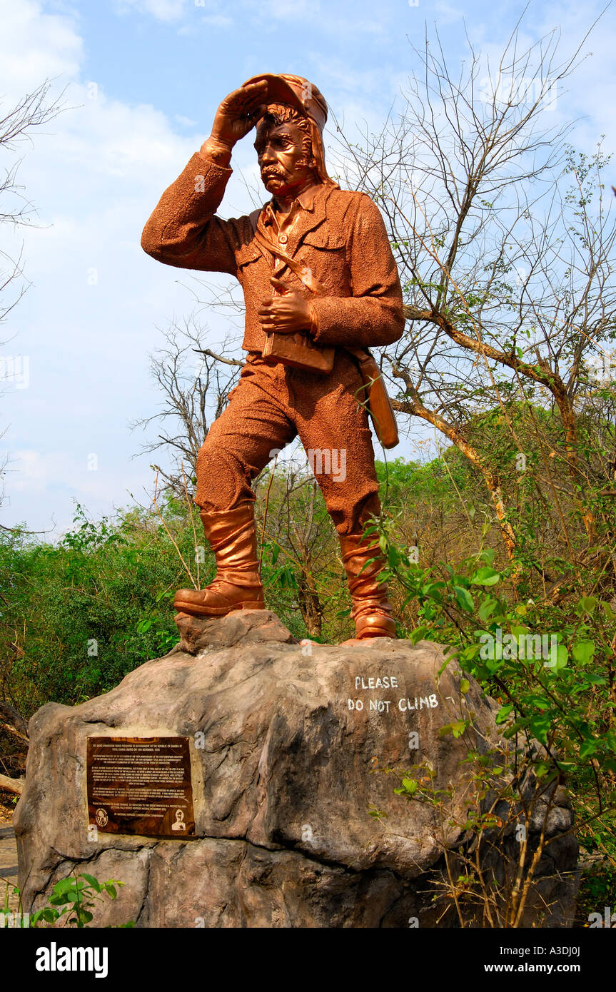 David Livingstone monument, Livingstone, Zambia Stock Photo Alamy