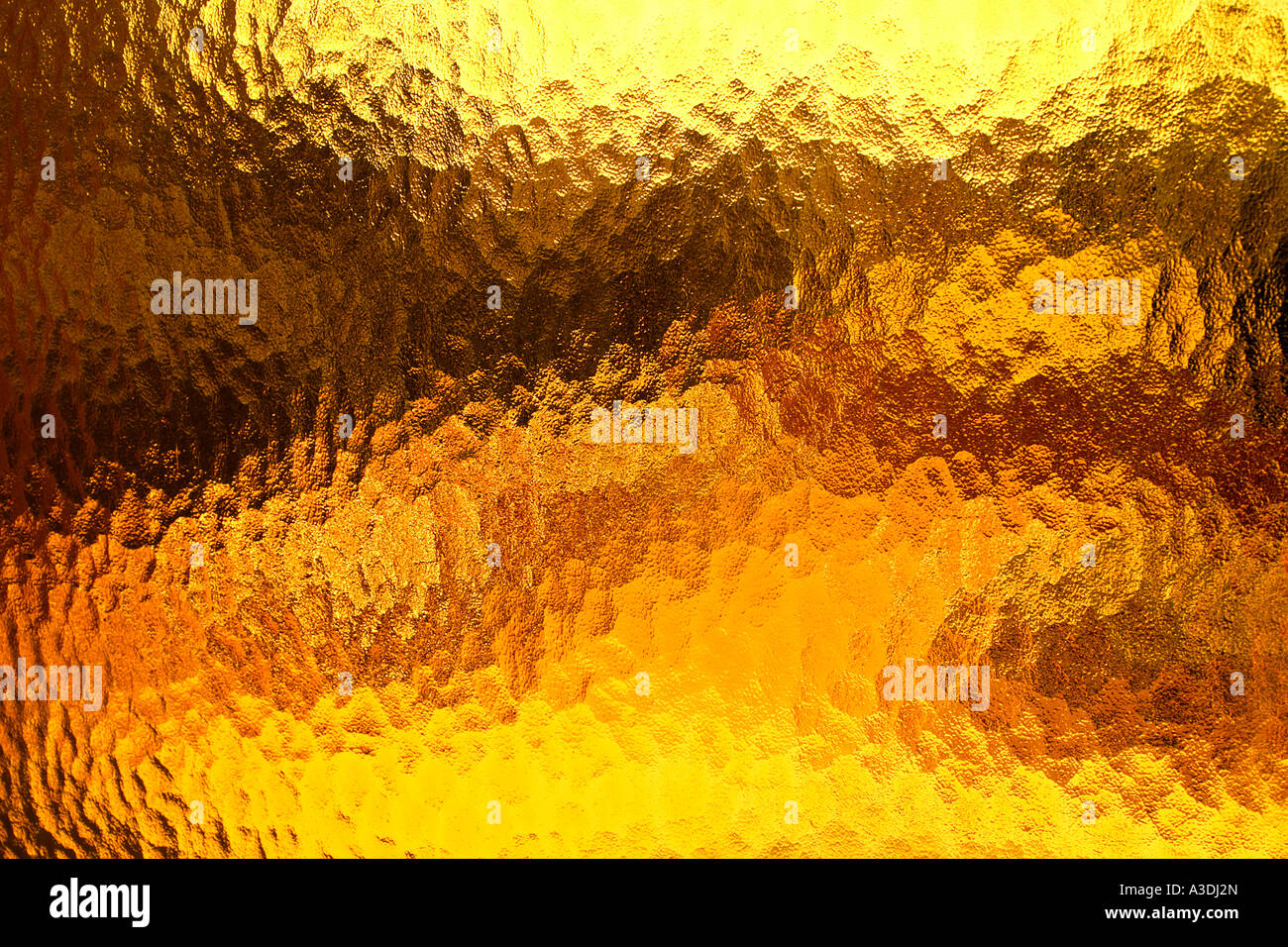 Gold stained glass Stock Photo Alamy