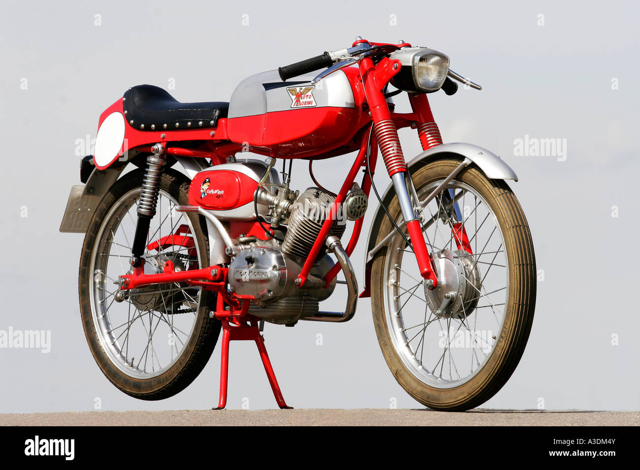Moto Morini Corsarino - classic motorcycle Stock Photo