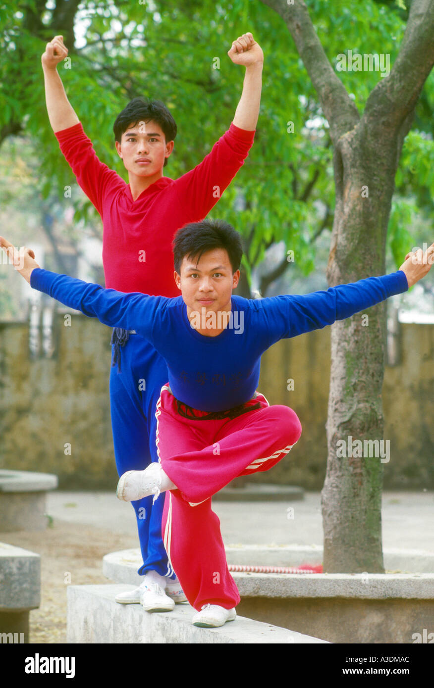 Cantonese opera school training, trainee were trained since childhood ...