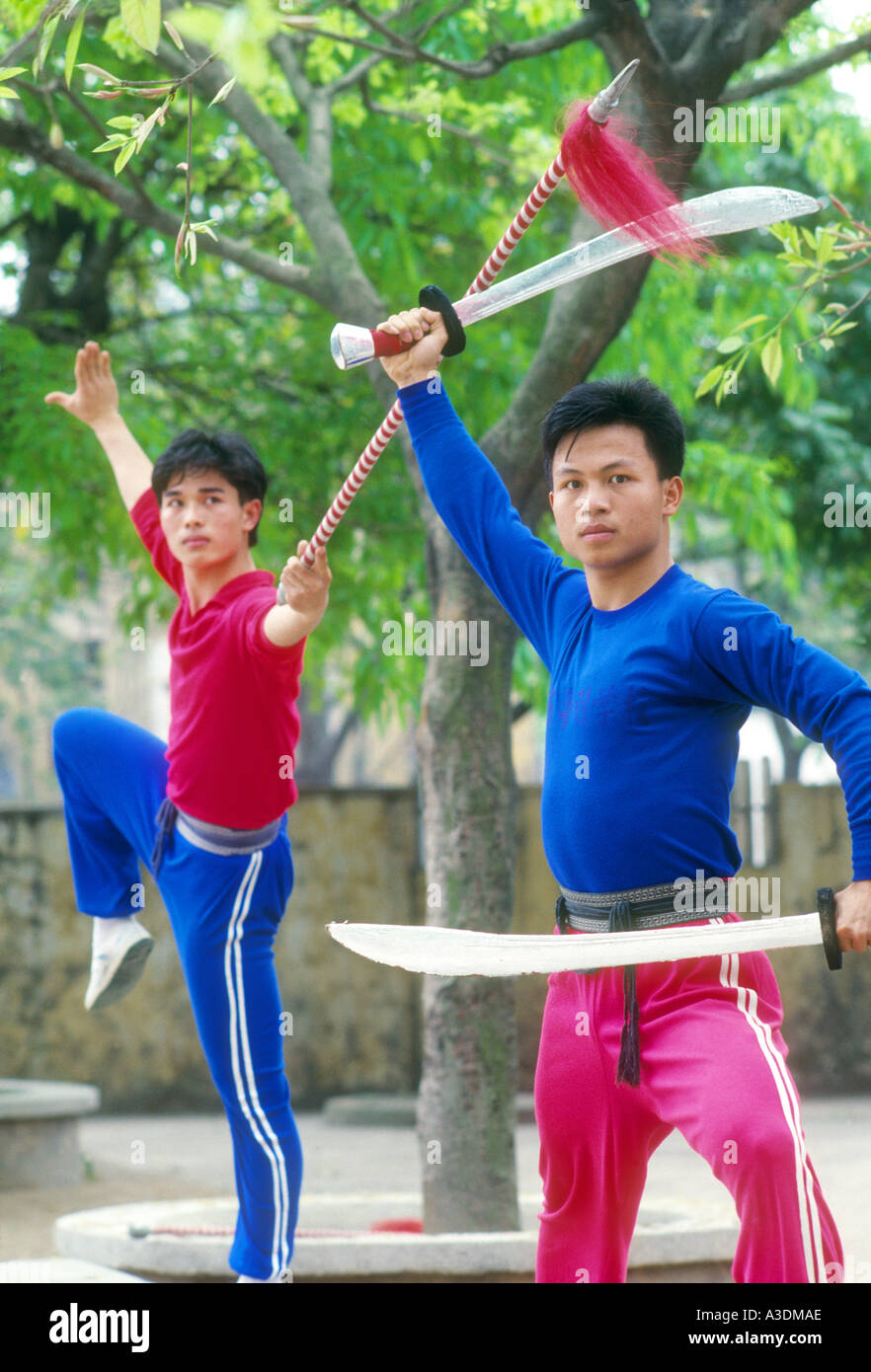 Cantonese opera school training, trainee were trained since childhood ...