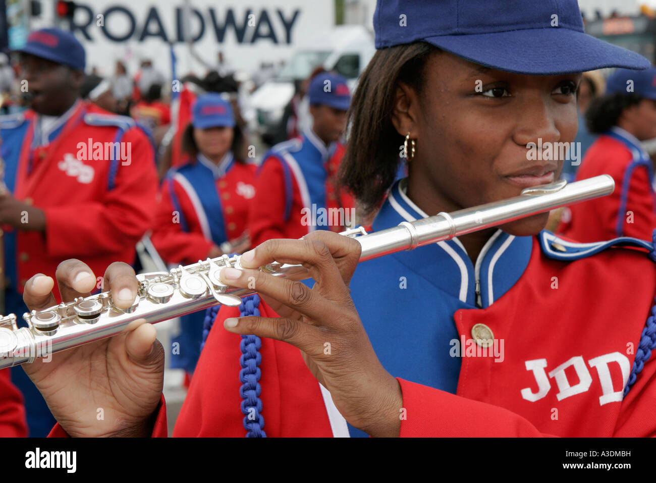 Miami Florida,Liberty City,Martin Luther King Parade,Junior,Jr.,L.,MLK