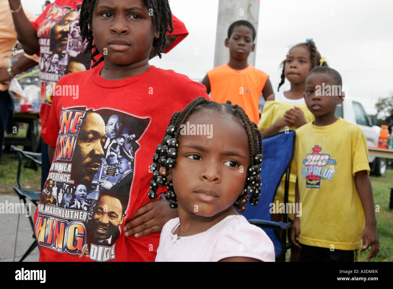 Miami Florida Liberty City Martin Luther King Junior Jr. Parade Black