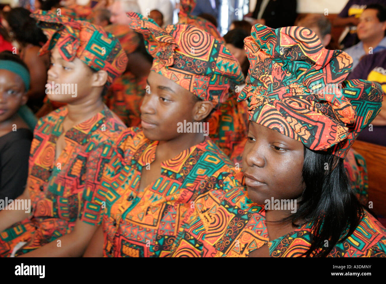 Miami Beach Florida,Francis de Sales Church,Martin Luther King Day,Junior,Jr.,L.,MLK,M.L.K.,Interfaith Prayer Vigil & March,Black History,Civil Rights Stock Photo