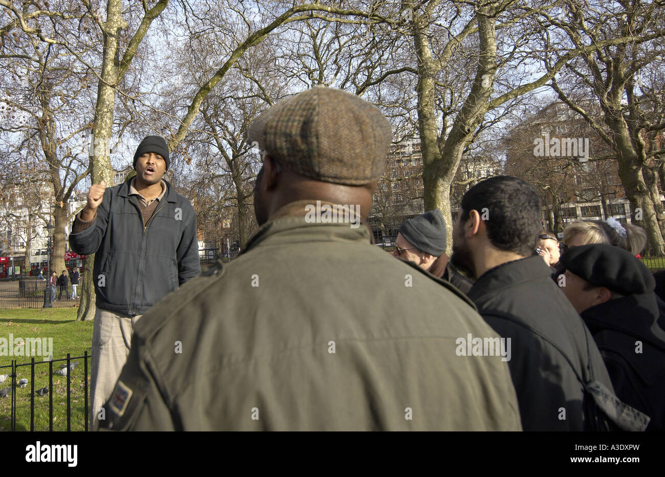 Speaker s corner Hyde Park London Stock Photo - Alamy