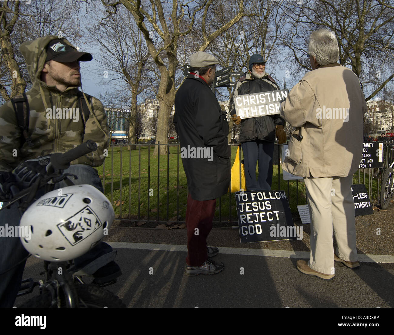Speaker s corner Hyde Park London Stock Photo - Alamy