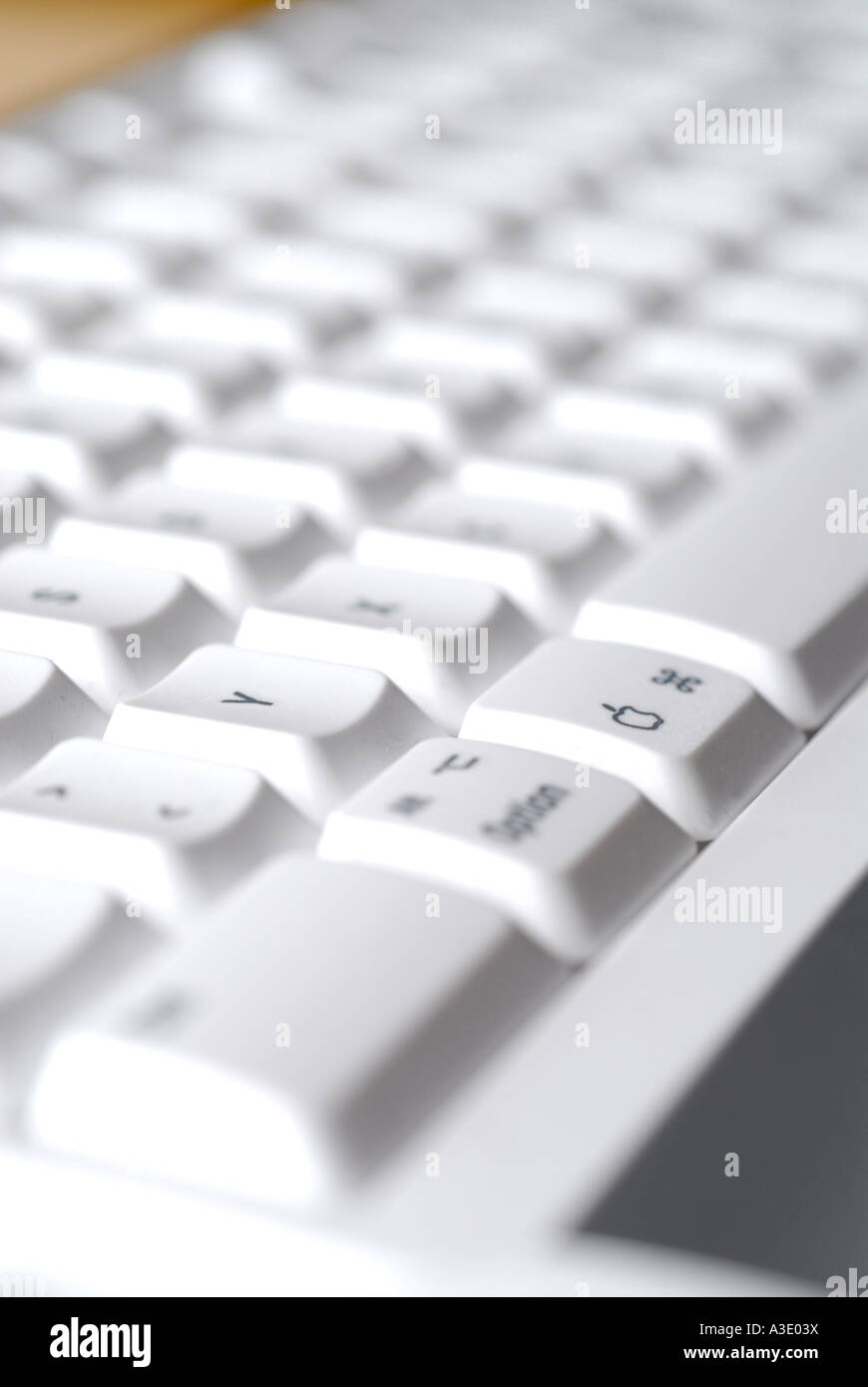 Apple mac computer keyboard stock photo alamy
