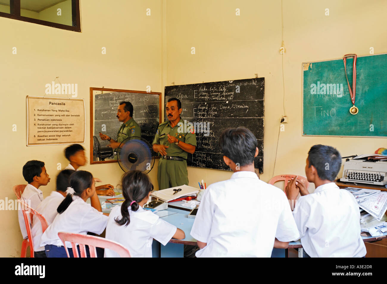 Deafanddumb education in Singaraja, Bali, Indonesia Stock Photo Alamy