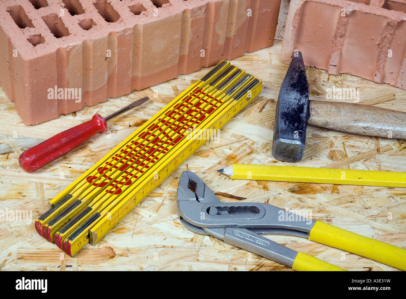 Illicit work - symbolic picture Stock Photo