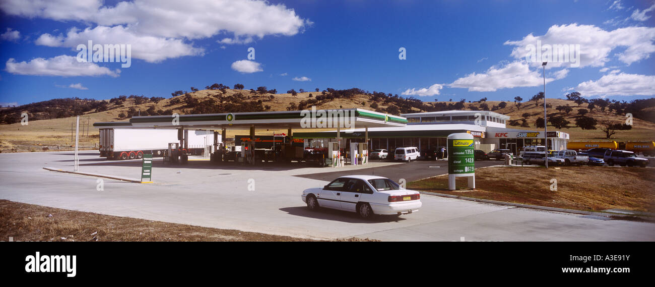 Service Station Hume Highway near Gundagai South Eastern New South