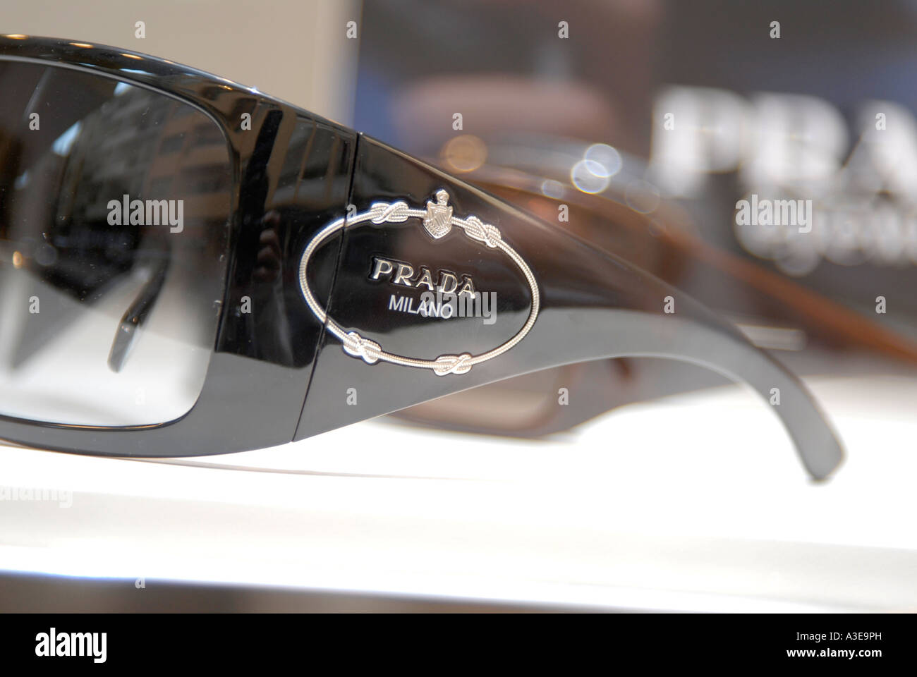 Elegant Prada design sunglasses Photo by Nano Calvo Stock Photo - Alamy