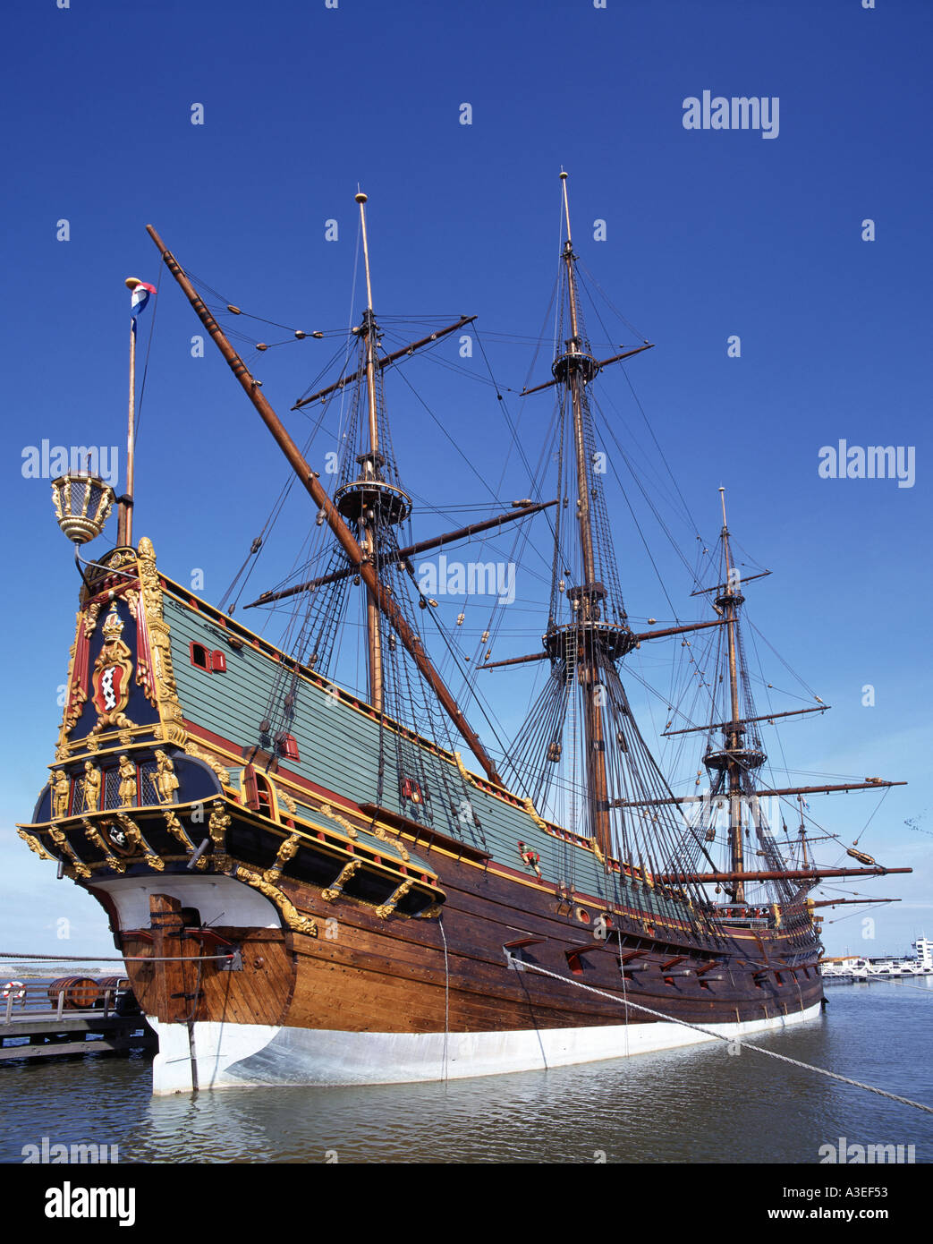 Batavia Dutch East India Company Sailing vessel Stock Photo: 257875 - Alamy