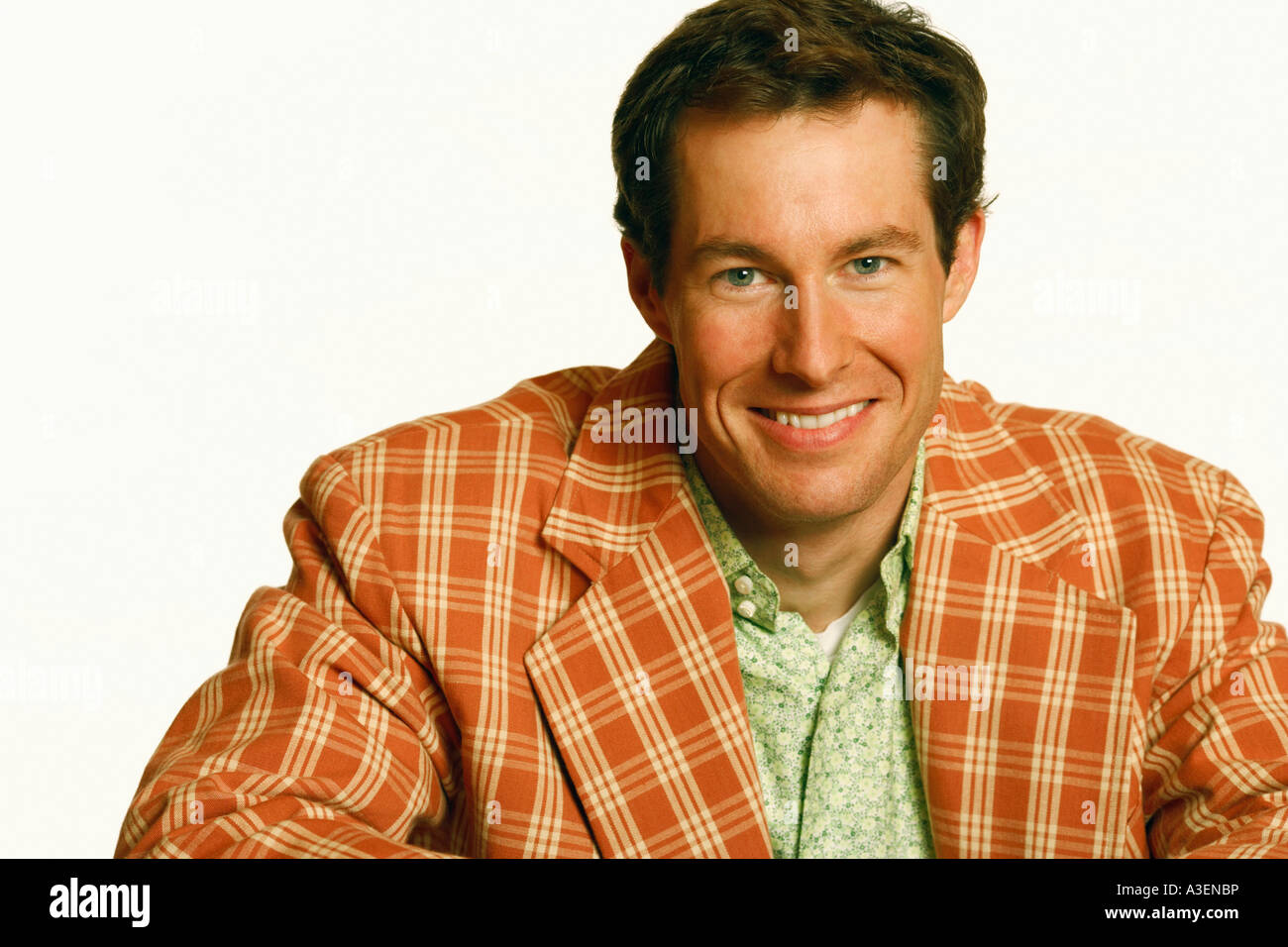 Portrait of a mid adult man smiling Stock Photo - Alamy