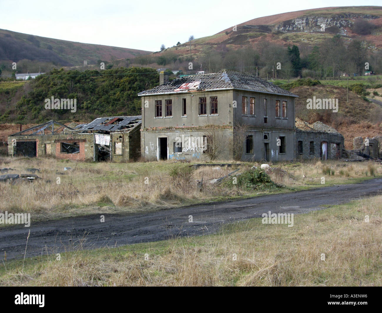 Derelict ironworks at Abersychan near Pontypool South Wales GB UK 2006