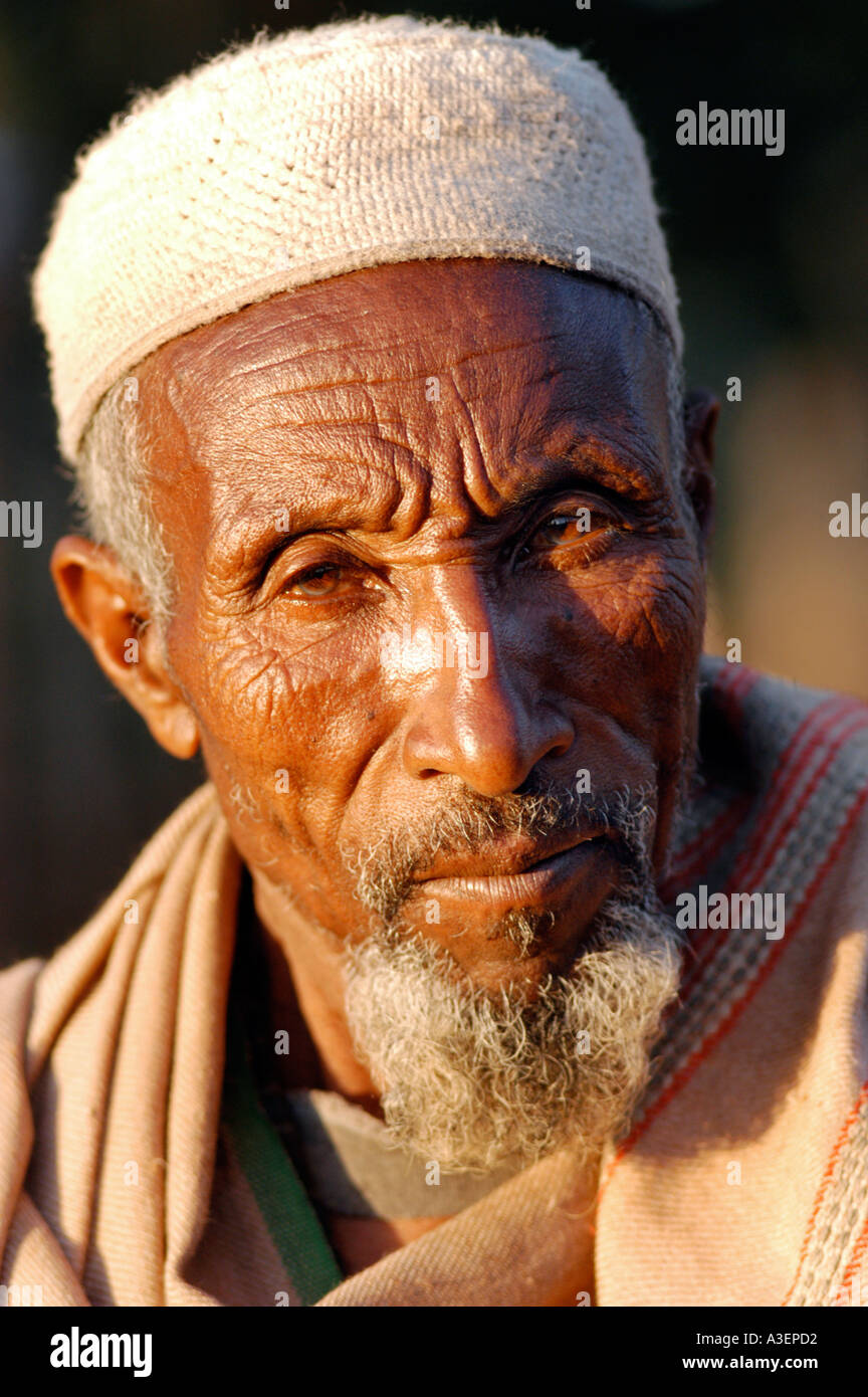 HAJI MAMHUD in Gobessa Oromia Region Arsi Zone Ethiopia 4 12 04 Stock Photo