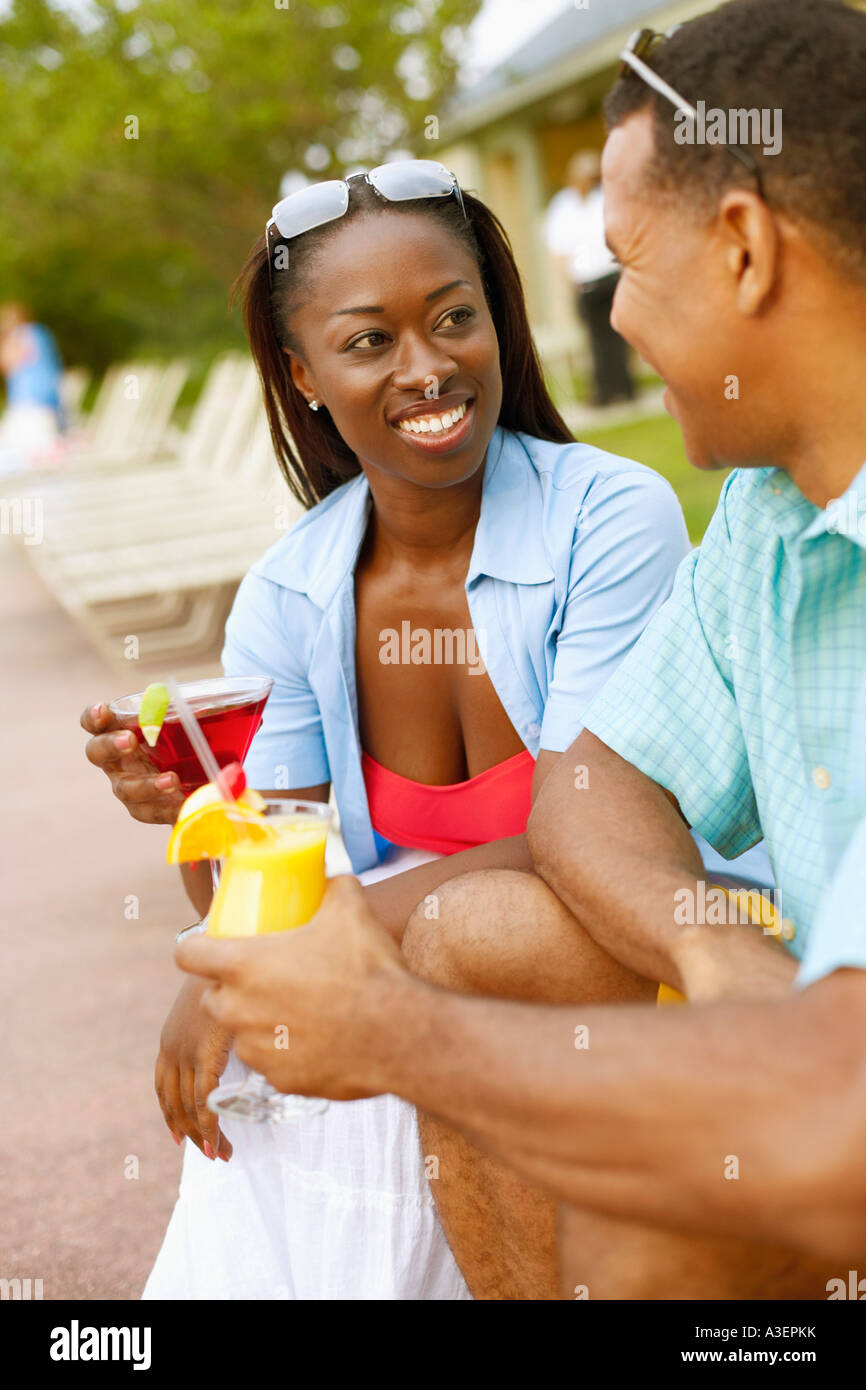 Mature woman button down shirt cleavage hi-res stock photography and ...