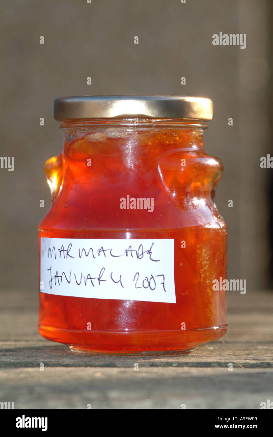 Making Marmalade. Finished product UK Stock Photo Alamy