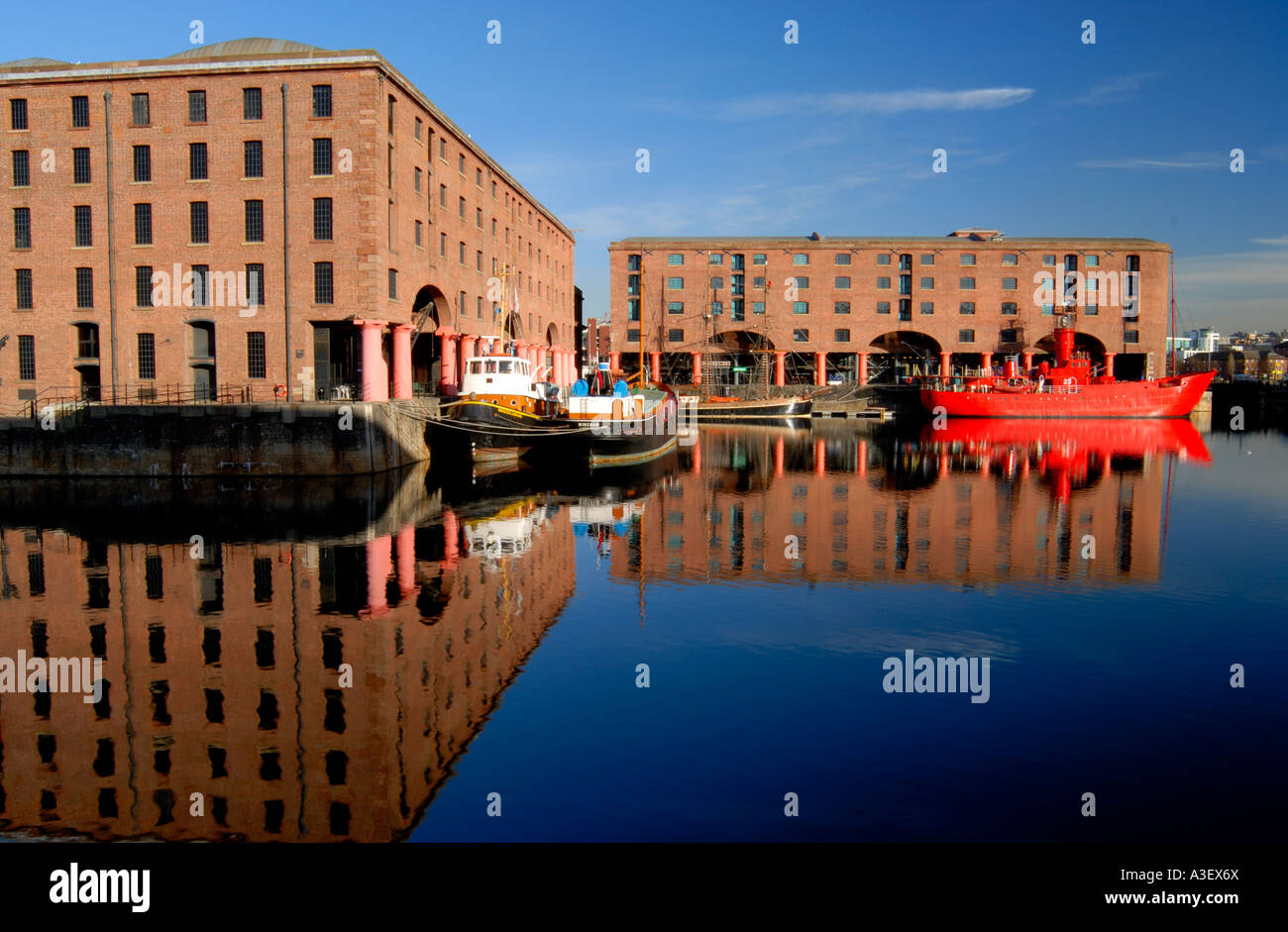 Albert Dock Liverpool England UK Stock Photo Alamy