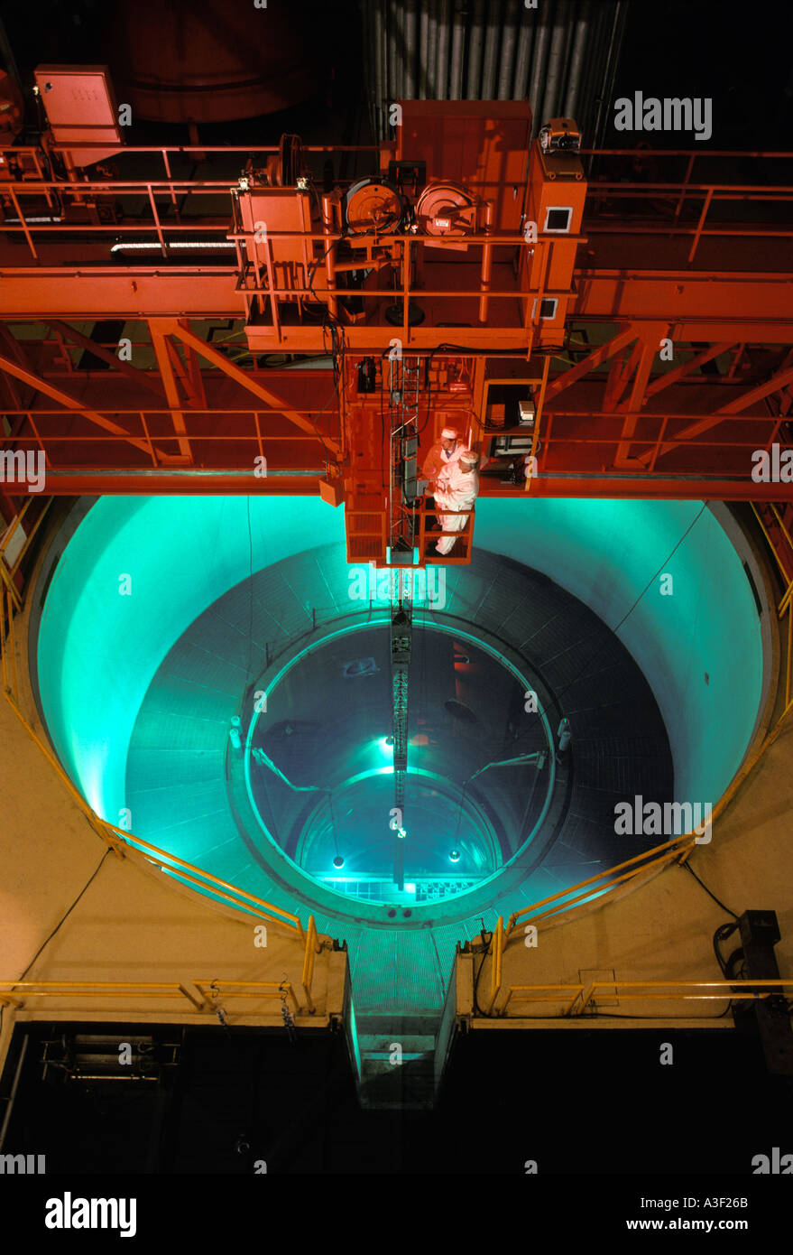 technicians working above Boiling Water Reactor BWR San Jose California