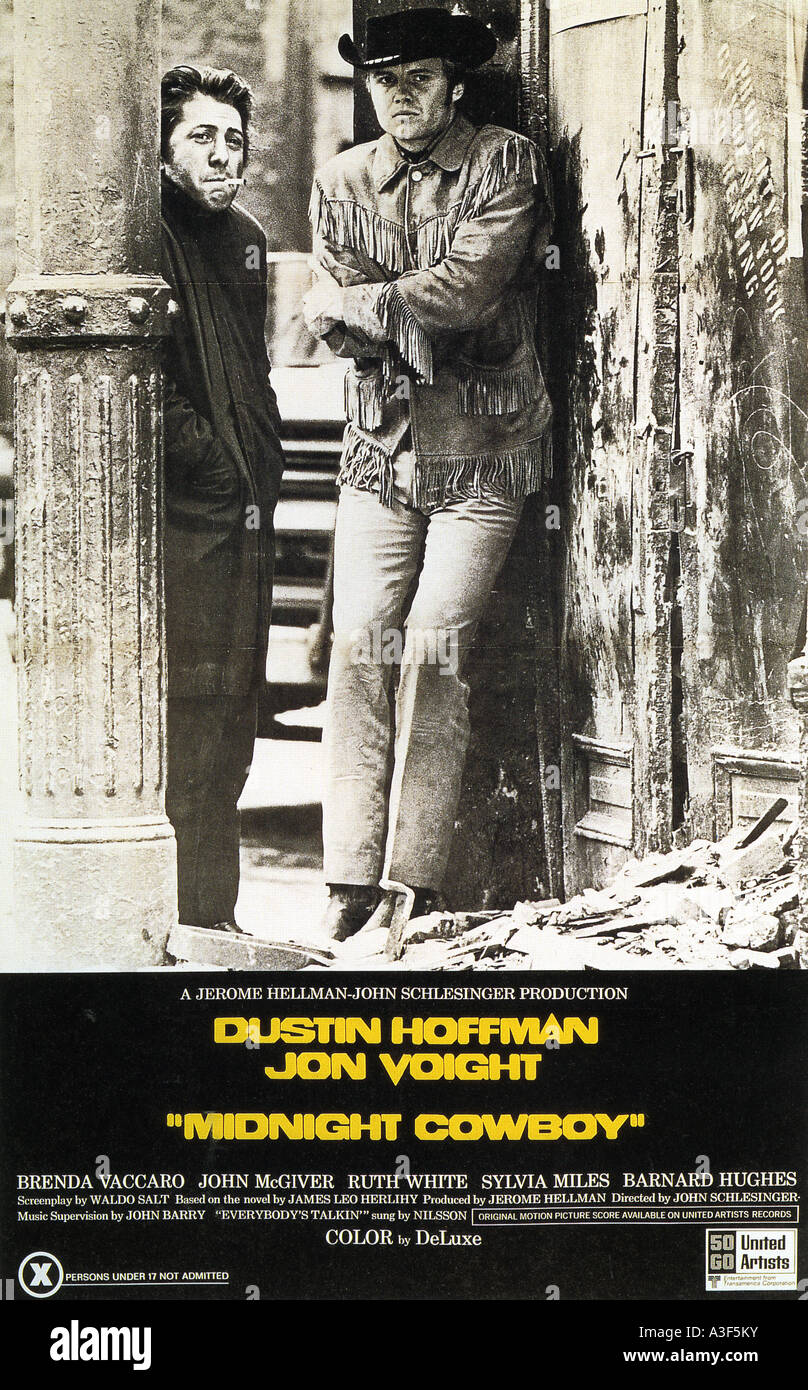 Midnight cowboy poster hi-res stock photography and images