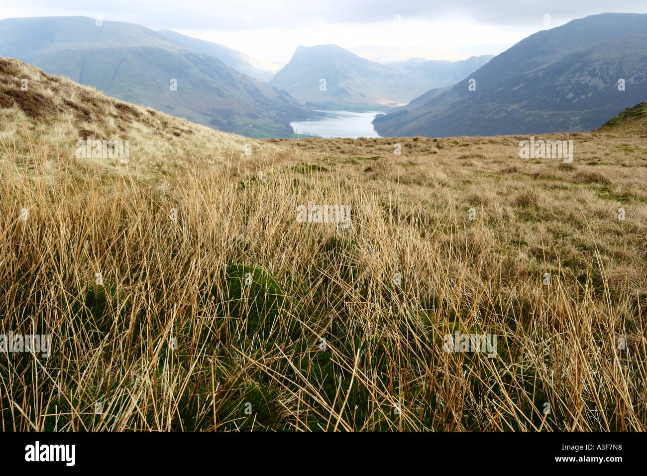 Buttermere in Cumbria Stock Photo