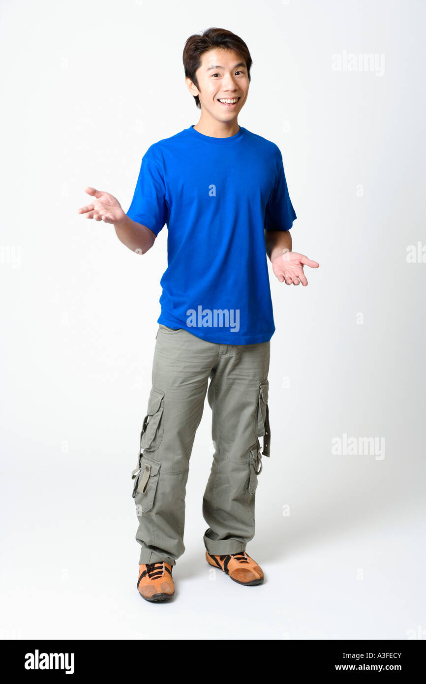 Portrait of a mid adult man smiling Stock Photo - Alamy