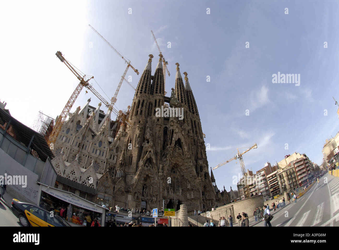 Segrada Familia Barcelona Stock Photo - Alamy