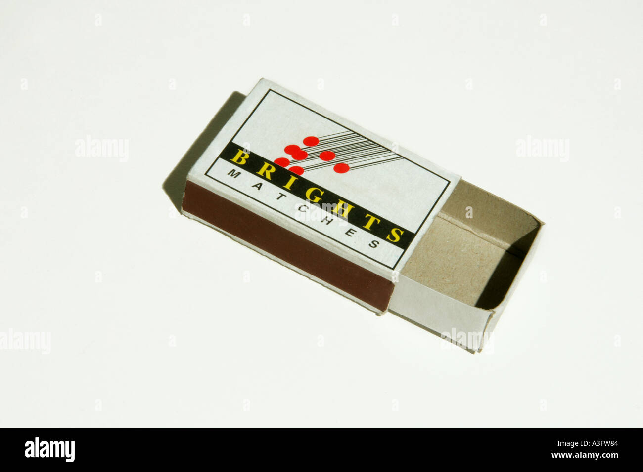 Empty Match Box on white background Stock Photo Alamy