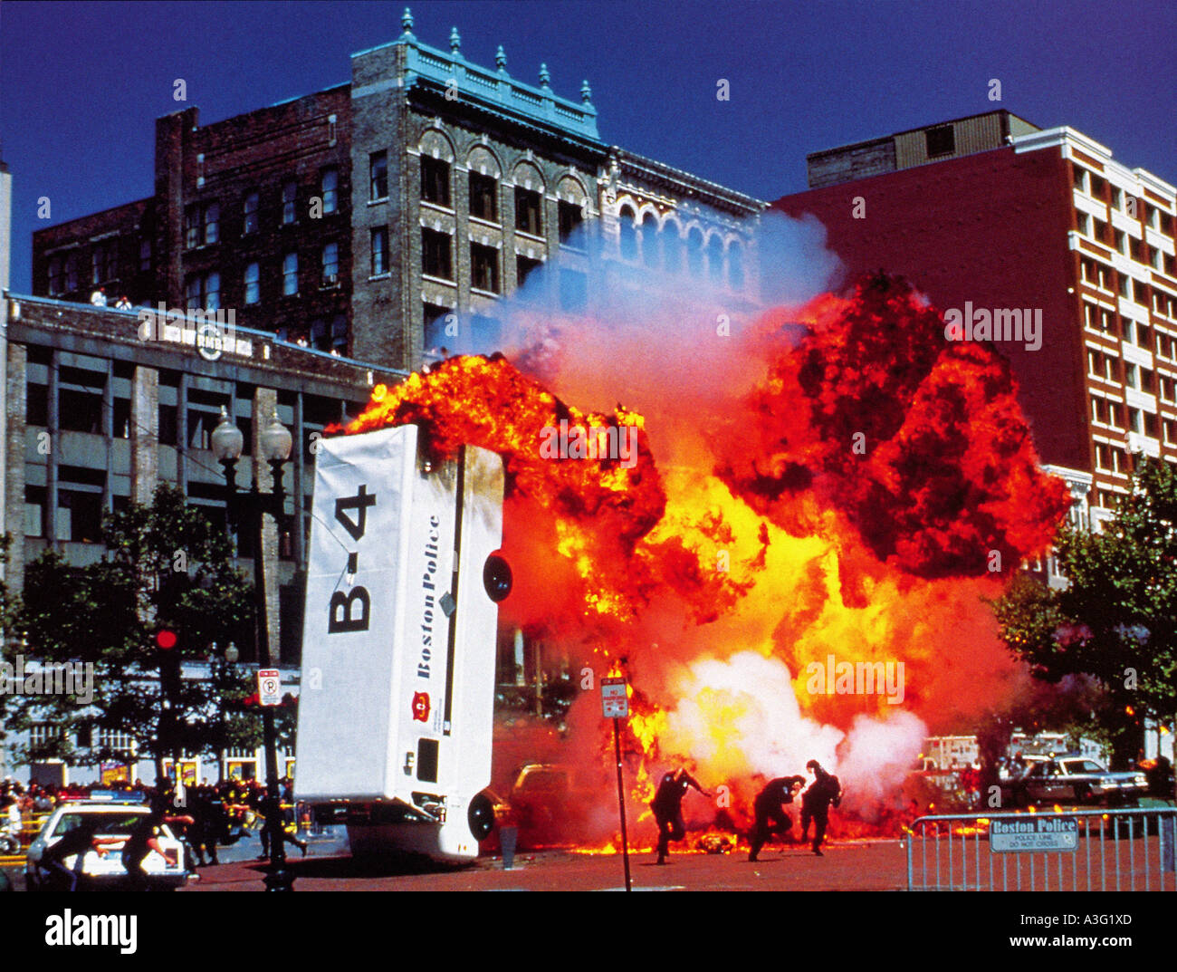 BLOWN AWAY  1992 Norstar film Stock Photo