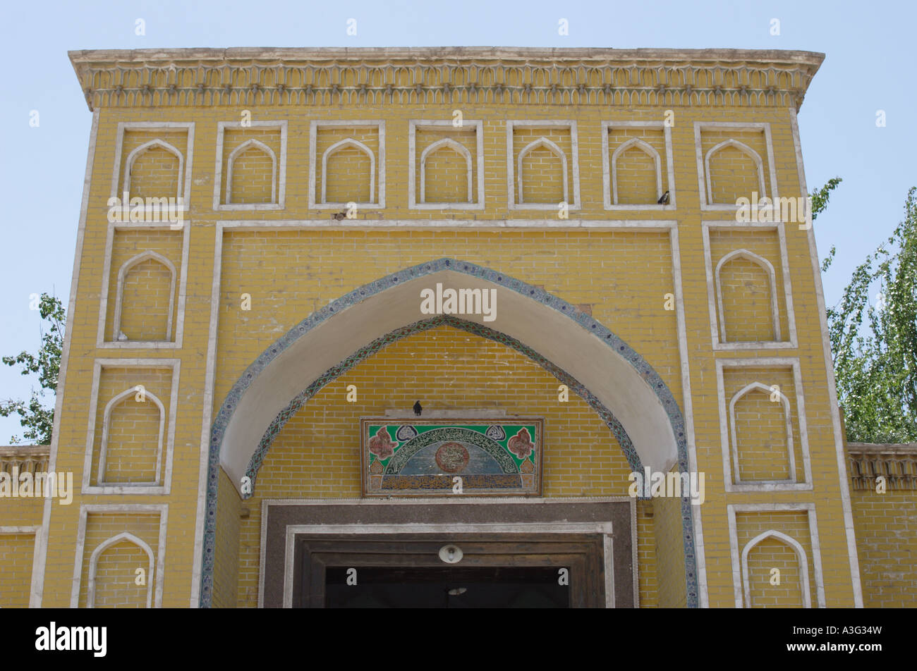 Id Kah Mosque Kashgar China Stock Photo