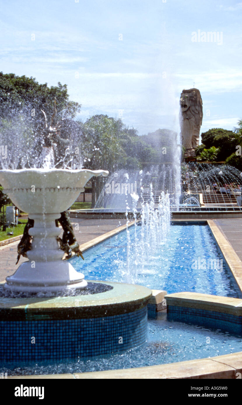 Fountain Gardens, Sentosa Island, Singapore Stock Photo Alamy