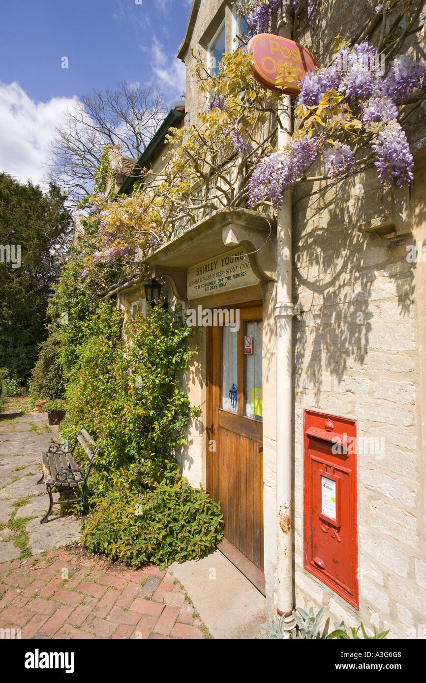 Post Office and shop in the Cotswold village of Sherborne